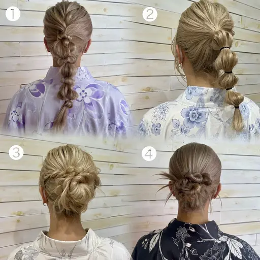 🤍着付け👘+ヘアセットセット🤍