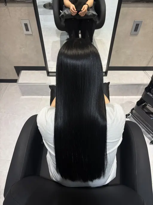 🩵期間限定🩵【2step treatment🧴】艶カラー➕マイクロバブル🫧※ブリーチ無し