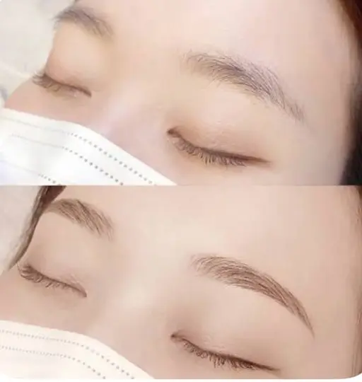 【大好評★垢抜け眉】骨格診断アイブロウWAX+眉整え+ワンランク上メイク付