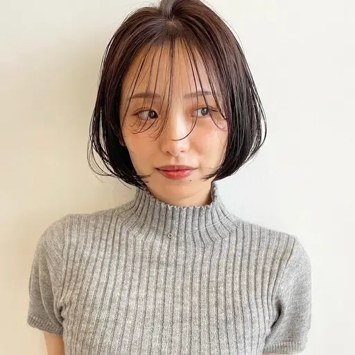 🌞【人気No.1✨お🉐クーポン】"脱こけし"ボブカット+カラー+高級トリートメント｜¥17,930→¥14,980​〜​