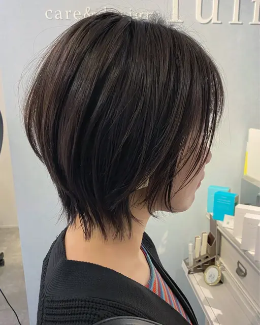 【minimo限定価格❗】ショートヘアの方✨艶カラー✨🤍🌙贅沢マイクロバブル付