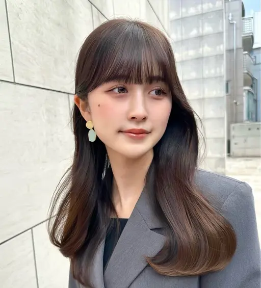 👑人気No.1👑【韓国系レイヤーカット】+【ワンカラー】+【7stepトリートメント】+ヘッドマッサージ❤︎