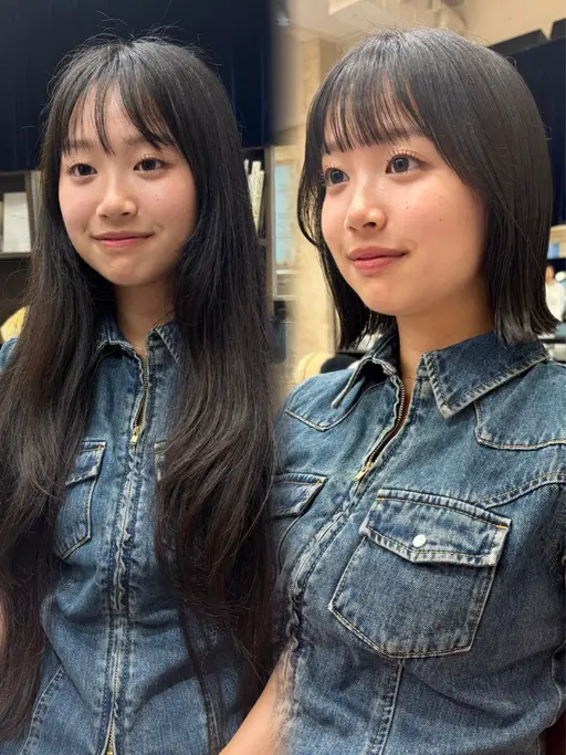 学生カット+コアミートリートメント🫧