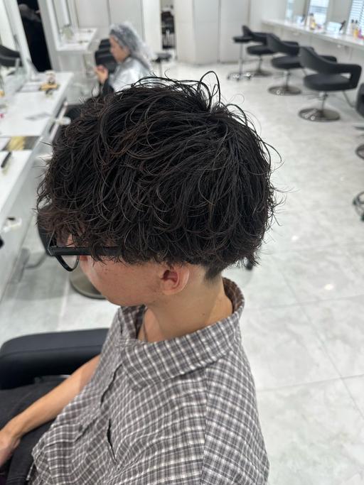 【‼️ミニモセール限定クーポン‼️】カット➕パーマ➕炭酸スパ➕オリジナルトリートメント