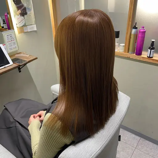 カット+艶カラー+カシミヤトリートメント