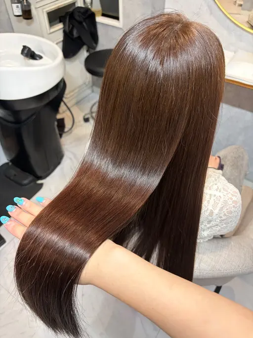【平日限定✨】カット✂️➕カラー🩵➕髪質改善TR🫧