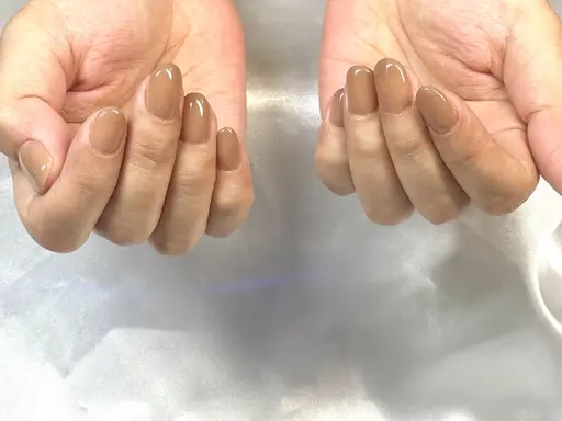 ラメグラデーション　ソフトジェルオフ込み
