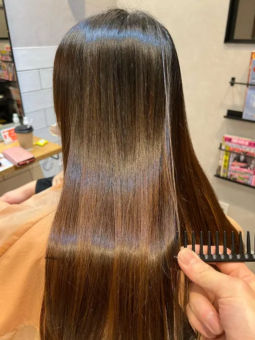髪質改善ストレート