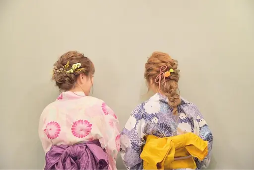 💕ヘアセット & 浴衣着付け💕