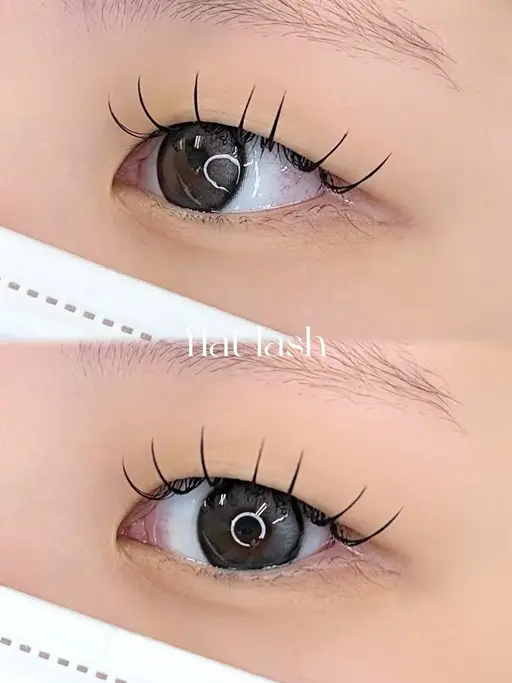 フラットラッシュ120本👀🩷