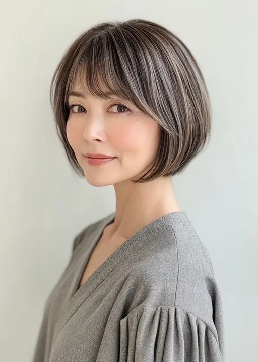 地肌につけない白髪染め＋ トリートメント