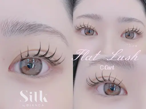 🦋フラットラッシュ上100本 🫧ツヤトリートメントor束感コーティング仕上げ️🫧/マツエク/大宮