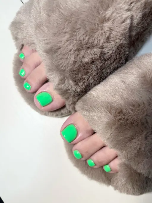 フットネイル ワンカラー♡