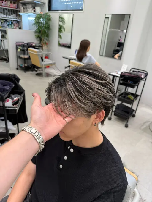 ✂️メンズ限定🔥カット➕ブリーチ➕デザインカラー