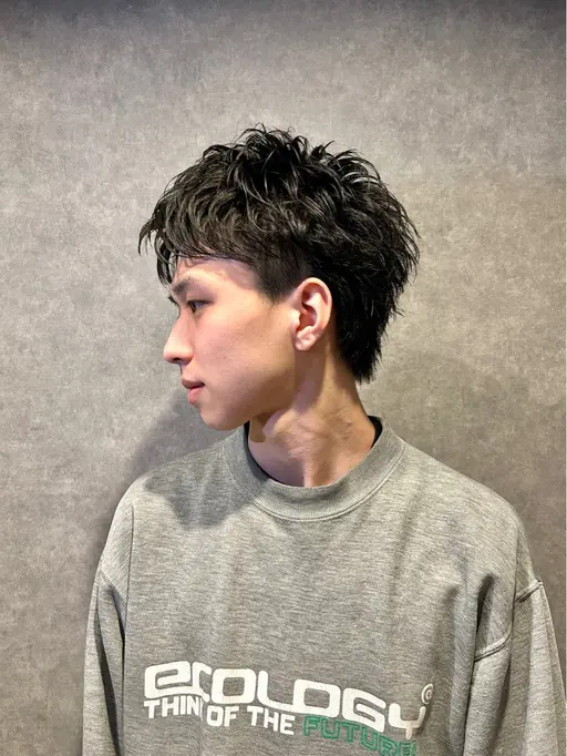 ✂️メンズカット+🌀ピンパーマ