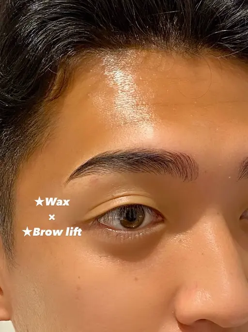 【正規料金より1500円OFF】 ☆眉毛wax+ブロウリフト