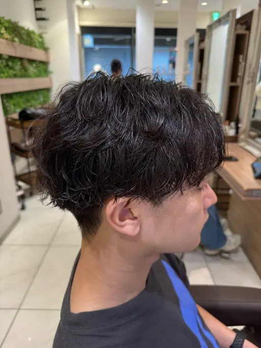 【9/9限定メニュー✨】似合わせカット💇♂️✖️パーマ🌀【セットが苦手な方にもオススメ‼️毎朝の時短セット】