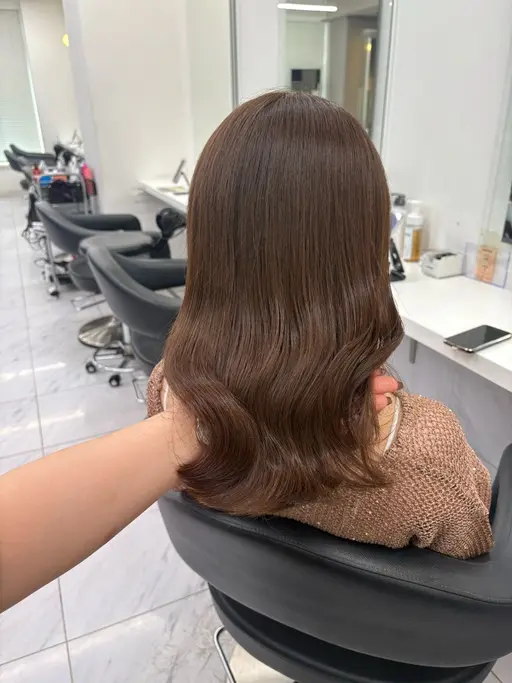 🤎赤み消しベージュ🤎ᩚ今流行りレイヤーカット✂️🥨🧸オリジナルトリートメント🫧🤎