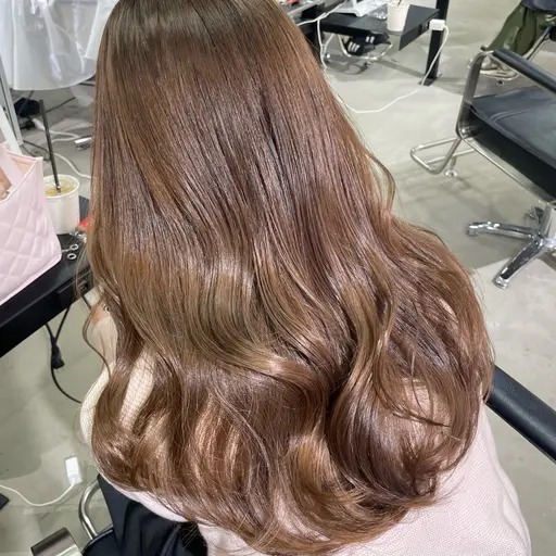 【ブリーチなしで明るくしたい方向け】✨️ブリーチなしWカラー✨️➕保湿トリートメント
