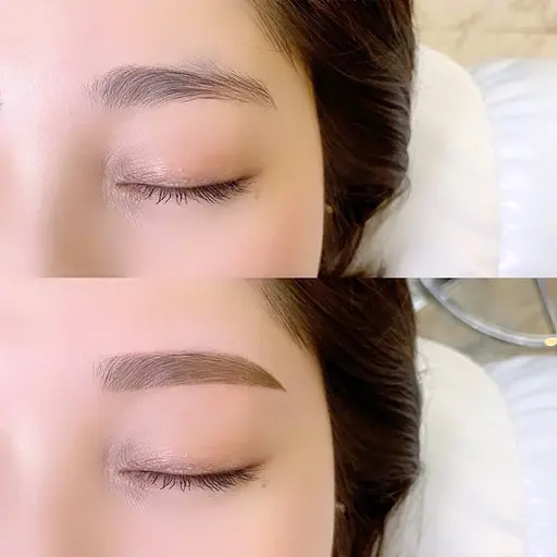 美眉スタイリング❣️ (眉毛ワックス+眉毛メイク)(ヘッドマッサージ付き)