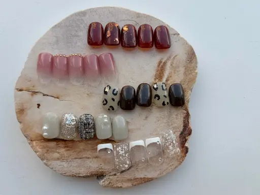 オフあり🙆‍♀️色変えOK✨5種類から選べる♡ハンド定額コース💅