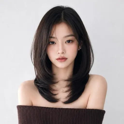 韓国ミディアムレイヤー🤍トリートメントサービスしています🙌先着3名です!土曜日の19時限定になります!