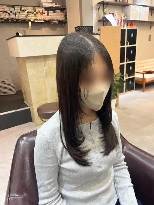 韓国風レイヤーカット ☆シャンプーあり☆艶髪トリートメント付き ※女性のみ