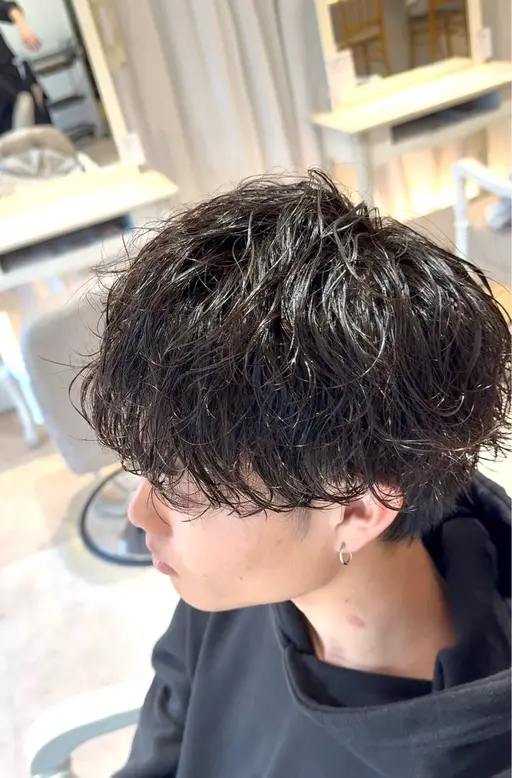 ✨期間限定36%OFF✨メンズデザインカット+シャドウパーマ