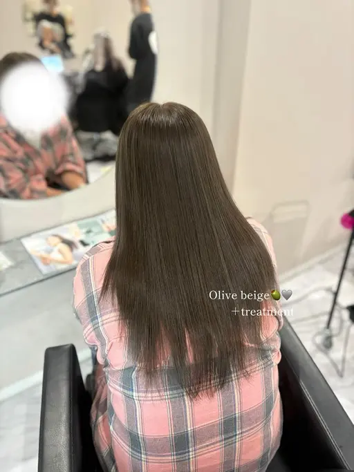 【 人気Ｎｏ,1🪄➰🫒‪🤎 赤み消し特化‪🌿‬】オリーブカラー➕即効性抜群3stepトリートメント✨️