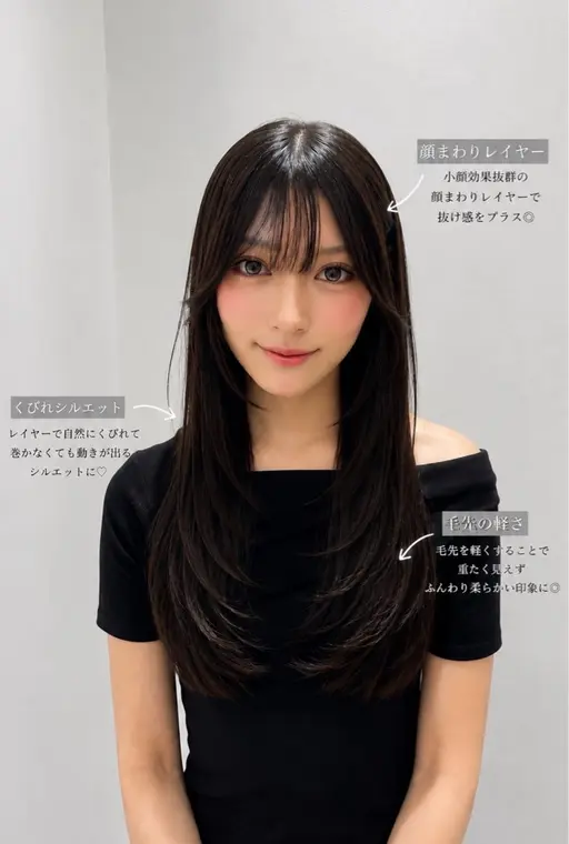 (先着5組様限定)レイヤーカット➕艶カラー➕髪質改善
