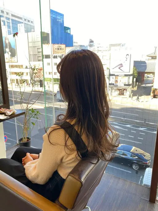 🌈韓国風似合わせカット & 透明感イルミナカラーorアディクシーカラー & 🌈オーダーメイド高級トリートメント🌈