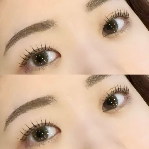 【🎀セットメニュー①🎀】美眉スタイリング&上パーマorパリジェンヌ(アイシャンプー付き🫧)