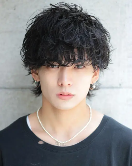 🌏初回メンズ限定🌏カット+パーマ+炭酸spa+メンズヘアセット