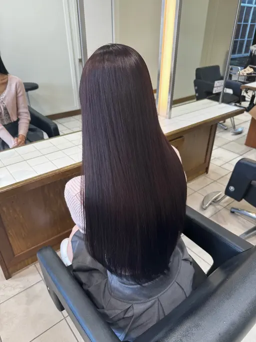 ⭕️【新規限定クーポン】⭕️透明感カラー+髪質改善トリートメント🎀うねり、広がりが気になる方へオススメ◎