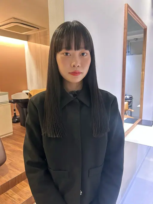 〖10.20代限定🫧〗カット+縮毛矯正+質感補整 2 stepトリートメント