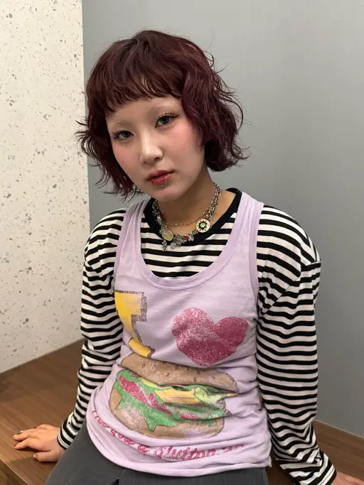 秋冬大人気🌹ブリーチなしこっくり深めの暖色カラー🌹¥8800→¥3900
