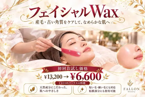 フェイシャルWax