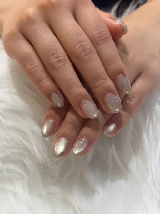 【ご新規様当日予約限定】💓うる艶ワンカラーorマグネットネイル✨💅🏻《透明感カラー&高発色&ラメまで♪》オフあり