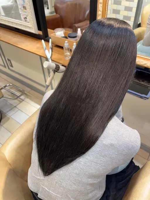 ワンカラー(ブリーチなし)+1step treatment🌟