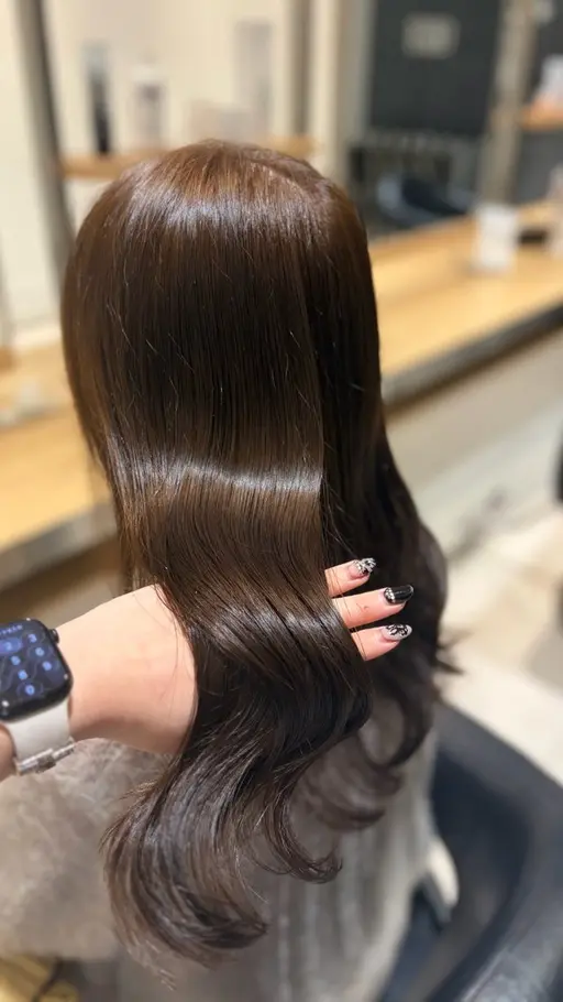 ロングの方限定‼️(肩下)ワンカラー🫧🤍