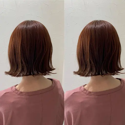【カラー人気No.1】カット➕透明感カラー➕8step美髪トリートメント¥19000→15180【伊勢崎】
