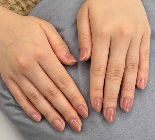 【オフ無】ハンドワンカラー💅🏻🌸ジェルネイル