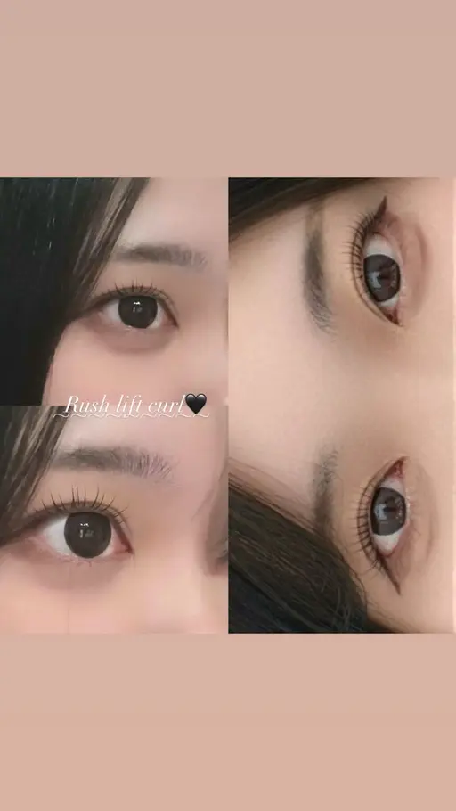 練習モデル💞ラッシュリフトパーマ
