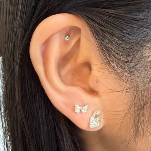 《ミニモ限定価格✨》耳つぼジュエリー💎両耳合わせて3粒まで❣️