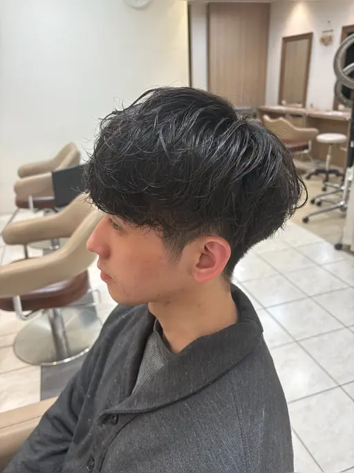 🔥人気No.1🔥 メンズカット+シャドウパーマ✨ 初パーマならこちら!