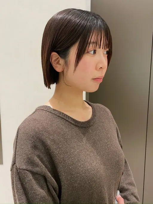 〈ミニモ学割モデル価格〉ボブカット¥2,200