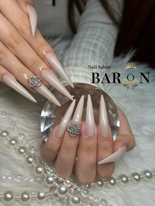 《最先端スカルプ》💅モデル募集🩵ワンカラー/ラメグラ(パーツ別料金)✨オフあり¥10530(オフ別途)