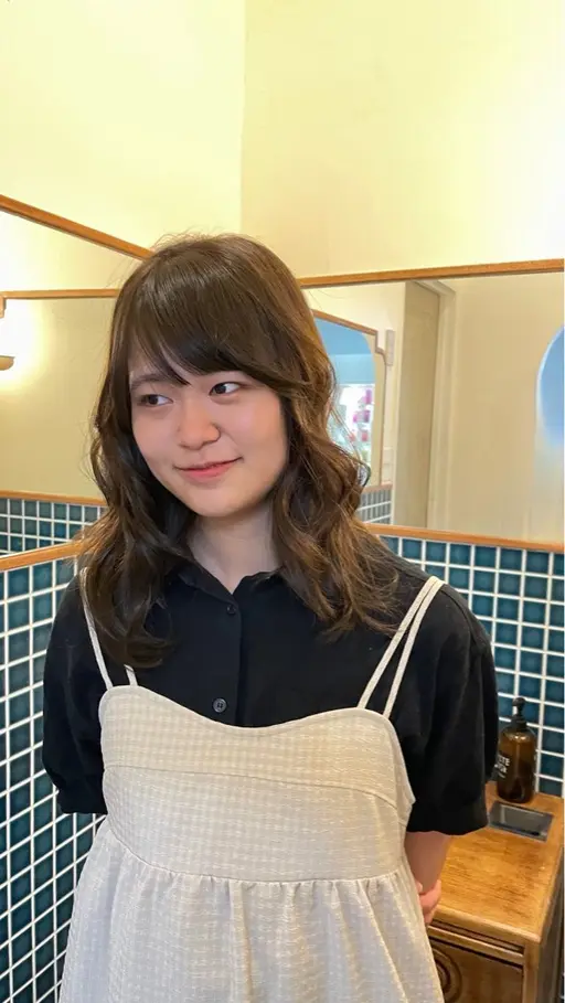 ワンカラー ➕カット （ロング​〜​ミディアムの方限定）
