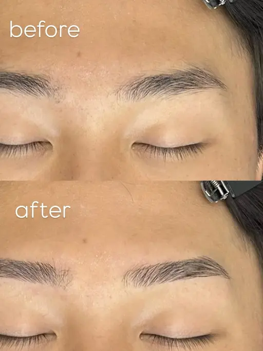 似合わせ診断+WAX脱毛+カット+毛抜き+間引き/メンズ眉毛