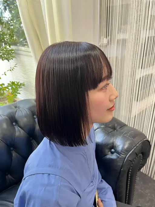 メンテナンスカット+ツヤカラー🌻